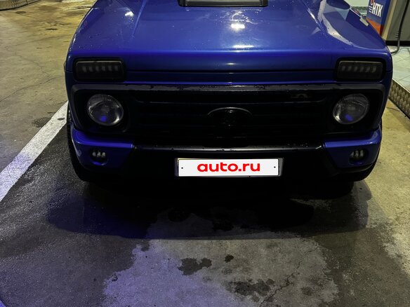 2019 Lada (ВАЗ) 2121 (4x4) Urban I Рестайлинг (2020), синий, 750000 рублей - вид 1