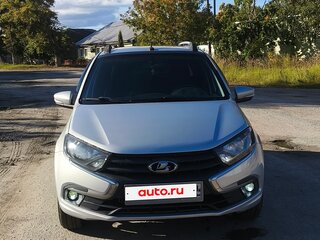 2019 Lada (ВАЗ) Granta I Рестайлинг, серебристый, 710000 рублей, вид 2