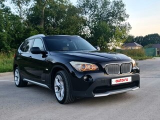 2009 BMW X1 28i I (E84), чёрный, 1280000 рублей, вид 2