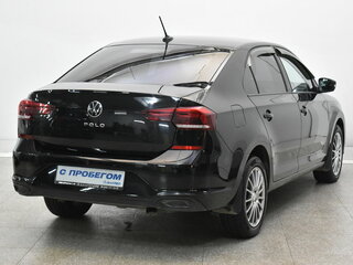 2021 Volkswagen Polo VI, чёрный, 1500000 рублей, вид 4