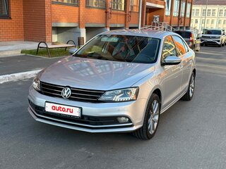 2014 Volkswagen Jetta VI Рестайлинг, серебристый, 1175000 рублей, вид 1