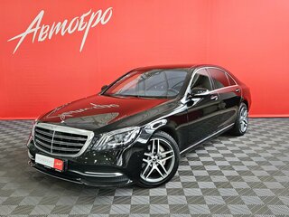 2018 Mercedes-Benz S-Класс 350 d Long VI (W222, C217) Рестайлинг, чёрный, 4470000 рублей, вид 1