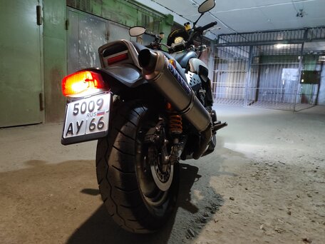 2002 Yamaha V-Max 1200, чёрный, 420000 рублей, вид 3