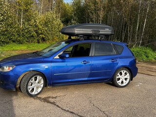 2007 Mazda 3 I (BK) Рестайлинг, синий, 750000 рублей, вид 5