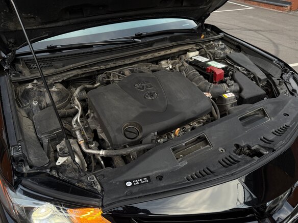 2022 Toyota Camry US Market VIII (XV70) Рестайлинг, чёрный, 3250000 рублей - вид 10