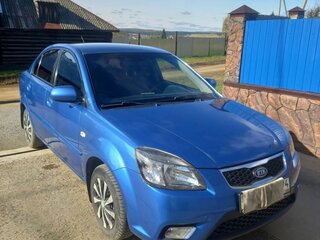 2010 Kia Rio II Рестайлинг, синий, 700000 рублей, вид 3