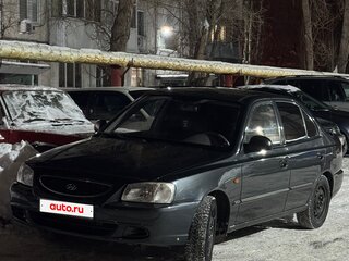 2008 Hyundai Accent ТагАЗ II, серый, 470000 рублей, вид 3