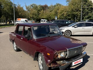 2006 Lada (ВАЗ) 2107, пурпурный, 90000 рублей, вид 2