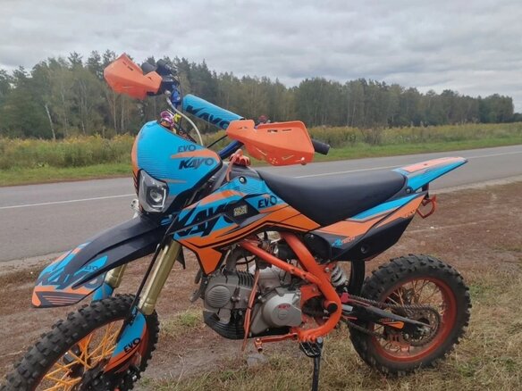 2024 Kayo Evolution YX140EM, оранжевый, 80000 рублей - вид 1
