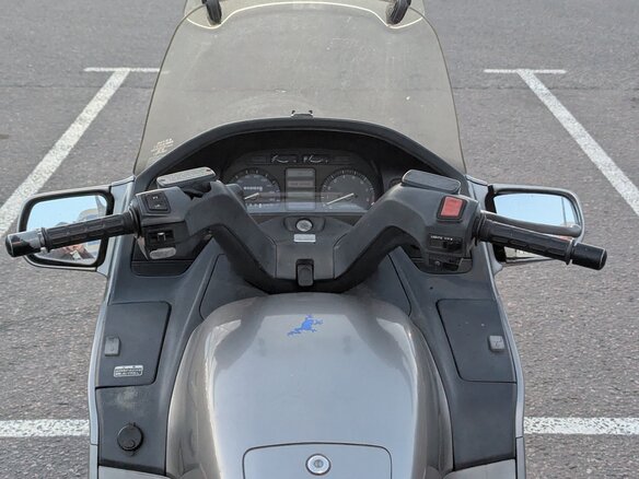 1992 Honda PC 800, серебристый, 245000 рублей - вид 8