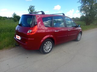 2009 Renault Scenic II Рестайлинг, красный, 598000 рублей, вид 4