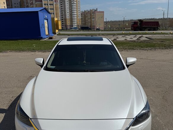 2015 Mazda 6 III (GJ) Рестайлинг, белый, 1620000 рублей - вид 2