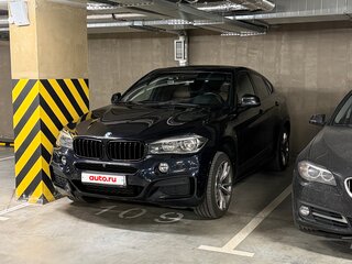 2019 BMW X6 40d II (F16), чёрный, 5600000 рублей, вид 1
