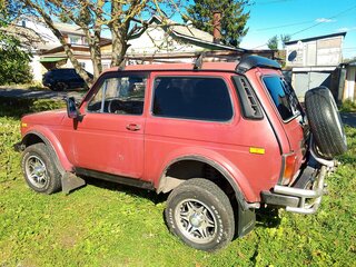 1997 Lada (ВАЗ) 2121 (4x4) I Рестайлинг, пурпурный, 220000 рублей, вид 4