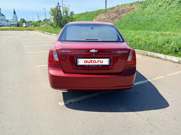 2009 Chevrolet Lacetti I, красный, 385000 рублей - вид 4
