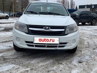 2014 Lada (ВАЗ) Granta I, белый, 385000 рублей, вид 2