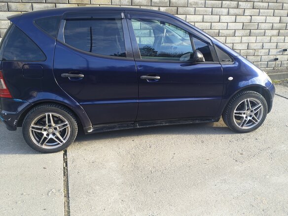 2000 Mercedes-Benz A-Класс 140 I (W168), фиолетовый, 290000 рублей - вид 1