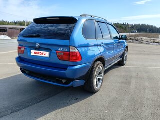 2004 BMW X5 4.4i I (E53) Рестайлинг, синий, 780000 рублей, вид 5