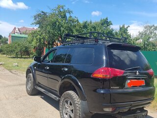 2008 Mitsubishi Pajero Sport II, чёрный, 1190000 рублей, вид 4