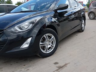 2014 Hyundai Elantra V (MD) Рестайлинг, чёрный, 1300000 рублей, вид 1