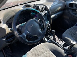 2001 Hyundai Santa Fe I, красный, 320000 рублей, вид 5