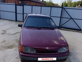 2005 Lada (ВАЗ) 2115, пурпурный, 125000 рублей, вид 2