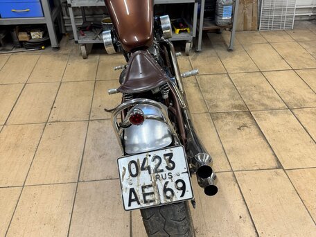 1989 Honda NV 750, коричневый, 270000 рублей, вид 2