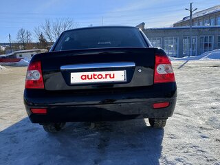 2011 Lada (ВАЗ) Priora I, чёрный, 600000 рублей, вид 4
