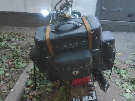 2003 Kawasaki VN800 Vulcan, чёрный, 380000 рублей, вид 5