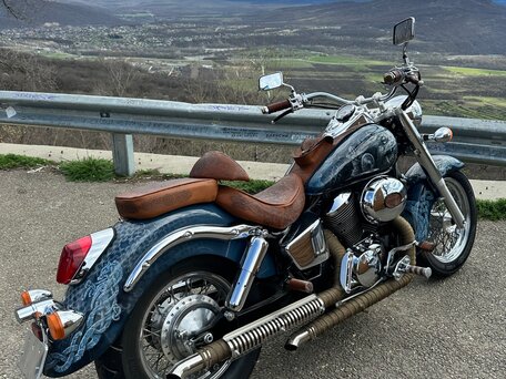 2003 Honda Shadow 750, синий, 690000 рублей, вид 1