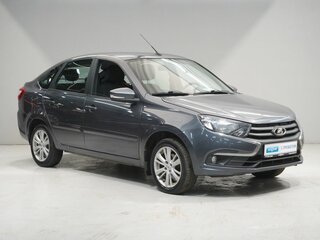 2019 Lada (ВАЗ) Granta I Рестайлинг, серый, 670000 рублей, вид 3