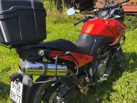 2010 Suzuki V-Strom DL 650, оранжевый, 401000 рублей, вид 2