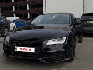 2011 Audi A7 I (4G), чёрный, 1630000 рублей, вид 2