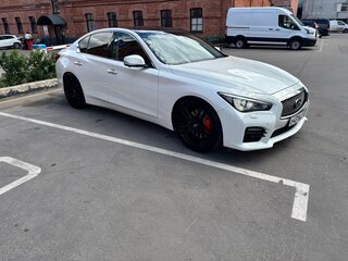 2014 Infiniti Q50 I, белый, 1899000 рублей, вид 3