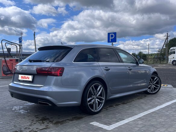 2017 Audi A6 IV (C7) Рестайлинг, серебристый, 2300000 рублей - вид 2