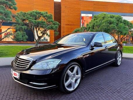 2010 Mercedes-Benz S-Класс 350 V (W221) Рестайлинг, чёрный, 3750000 рублей, вид 1