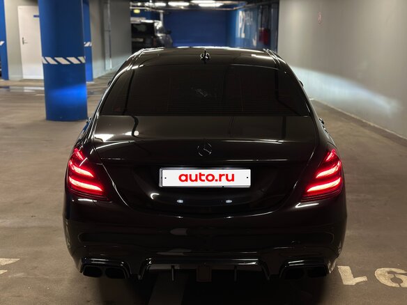 2018 Mercedes-Benz S-Класс 400 d Long VI (W222, C217) Рестайлинг, чёрный, 5050000 рублей - вид 7