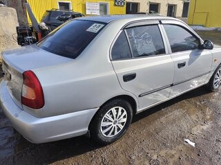 2005 Hyundai Accent ТагАЗ II, серебристый, 280000 рублей, вид 3