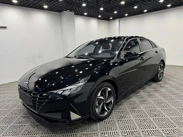 2021 Hyundai Elantra VII (CN7), чёрный, 1980000 рублей