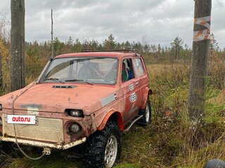 1997 Lada (ВАЗ) 2121 (4x4) I Рестайлинг, красный, 400008 рублей, вид 1