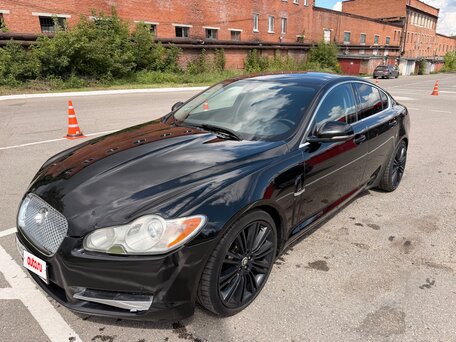 2011 Jaguar XF I, чёрный, 1350000 рублей, вид 1