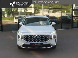 2022 Hyundai Santa Fe IV Рестайлинг, серебристый, 3540000 рублей, вид 2