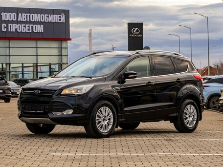 2013 Ford Kuga II, чёрный, 1135000 рублей, вид 1
