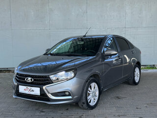 2016 Lada (ВАЗ) Vesta I, серый, 720000 рублей, вид 1