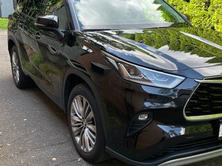 2025 Toyota Highlander IV (XU70), чёрный, 5300000 рублей, вид 4