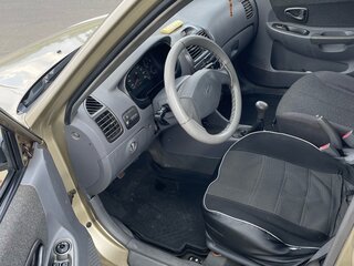 2006 Hyundai Accent ТагАЗ II, бежевый, 360000 рублей, вид 5