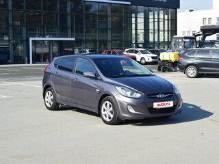 2012 Hyundai Solaris I, серый, 749000 рублей, вид 3