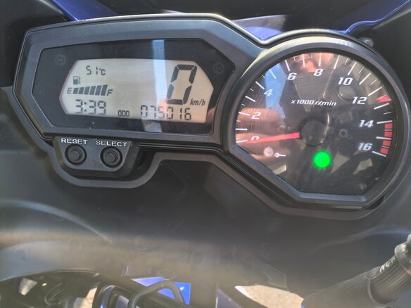 2007 Yamaha FZ6, синий, 455000 рублей - вид 2