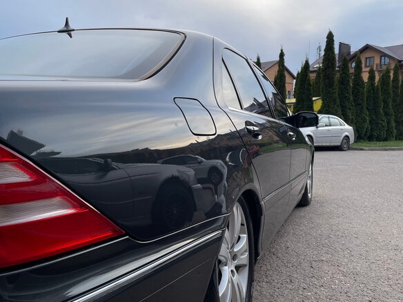 2002 Mercedes-Benz S-Класс 500 Long IV (W220), серый - вид 4
