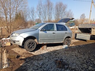 2001 Skoda Fabia I, серебристый, 70000 рублей, вид 2